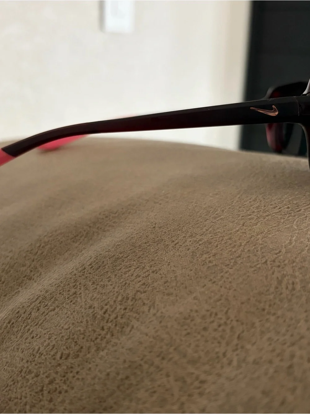 Nike Women's Sunglasses with Red Mirror Lenses